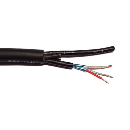 BiTsound Multi microphone cable, black, 2"